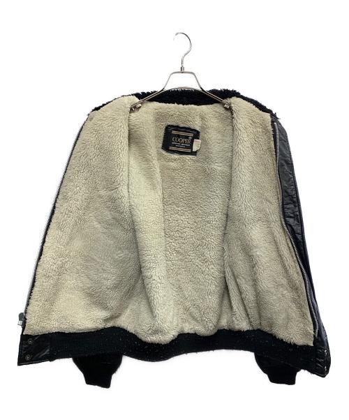 cooper（クーパー）cooper (クーパー) COOPER　G-1フライトジャケット ブラック サイズ:XLの古着・服飾アイテム
