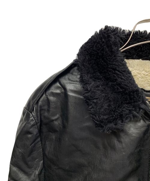 cooper（クーパー）cooper (クーパー) COOPER　G-1フライトジャケット ブラック サイズ:XLの古着・服飾アイテム