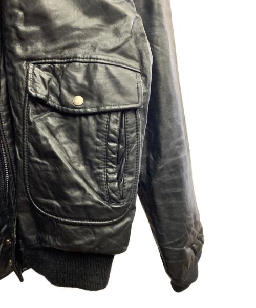 cooper（クーパー）cooper (クーパー) COOPER　G-1フライトジャケット ブラック サイズ:XLの古着・服飾アイテム