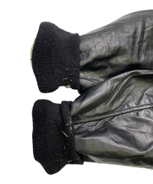 cooper（クーパー）cooper (クーパー) COOPER　G-1フライトジャケット ブラック サイズ:XLの古着・服飾アイテム