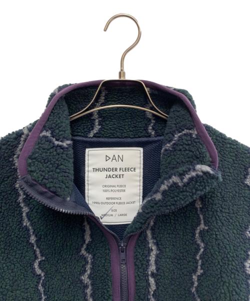 DAN（ダン）DAN (ダン) Thunder Fleece Jacket グリーン サイズ:Mの古着・服飾アイテム