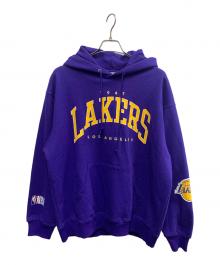 NBA×BAYFLOW（エヌビーエー×ベイフロー）の古着「NBA×BAYFLOW　パーカー」｜パープル