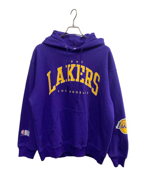 NBA（エヌビーエー）NBA (エヌビーエー) BAYFLOW (ベイフロー) NBA×BAYFLOW　パーカー パープル サイズ:SIZE L 未使用品の古着・服飾アイテム