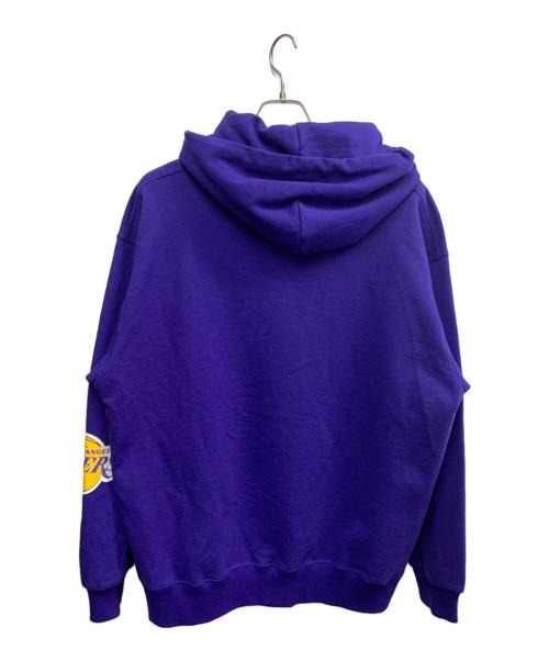 NBA（エヌビーエー）NBA (エヌビーエー) BAYFLOW (ベイフロー) NBA×BAYFLOW　パーカー パープル サイズ:SIZE L 未使用品の古着・服飾アイテム