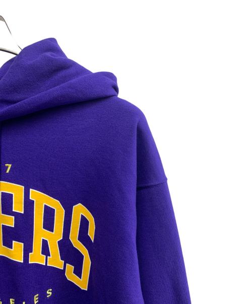 NBA（エヌビーエー）NBA (エヌビーエー) BAYFLOW (ベイフロー) NBA×BAYFLOW　パーカー パープル サイズ:SIZE L 未使用品の古着・服飾アイテム