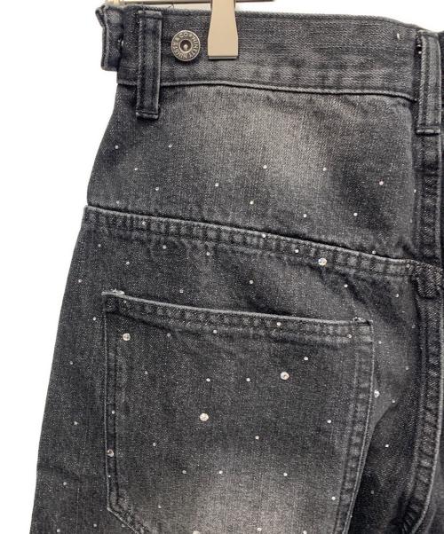 9090（9090）9090 (9090) 9090　ユニセックス　ハーフパンツ ブラック サイズ:Mの古着・服飾アイテム