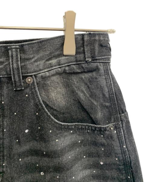 9090（9090）9090 (9090) 9090　ユニセックス　ハーフパンツ ブラック サイズ:Mの古着・服飾アイテム