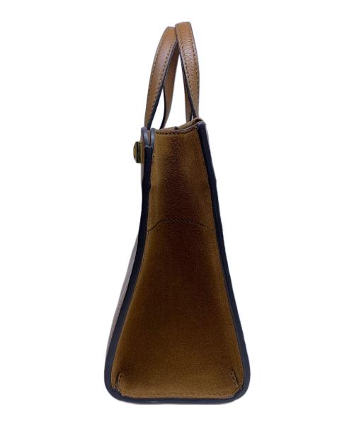 FURLA（フルラ）FURLA (フルラ) FURLA　アフロディーテSトート　ブラウン　2WAYショルダーバッグ ブラウンの古着・服飾アイテム