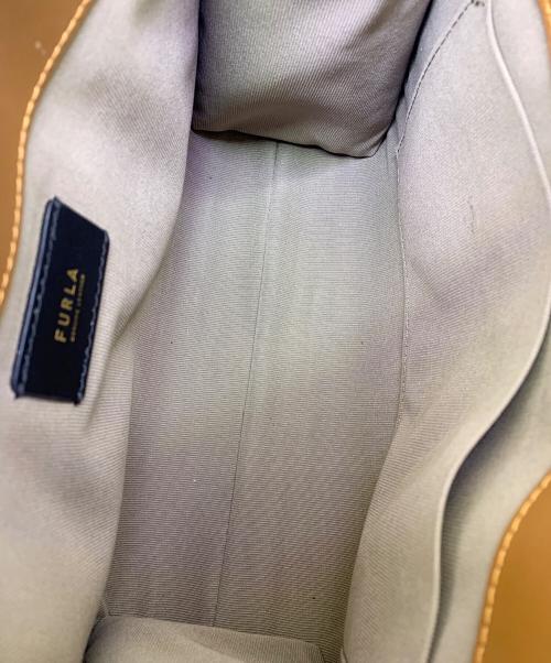 FURLA（フルラ）FURLA (フルラ) FURLA　アフロディーテSトート　ブラウン　2WAYショルダーバッグ ブラウンの古着・服飾アイテム