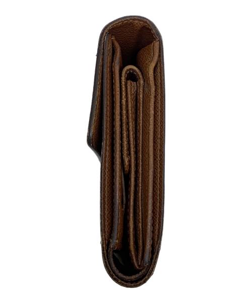 LOUIS VUITTON（ルイ ヴィトン）LOUIS VUITTON (ルイ ヴィトン) LOUIS VUITTON　モノグラム　ポルトトレゾール エテュイパピエ　3つ折り財布 ブラウンの古着・服飾アイテム