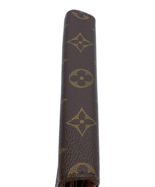 LOUIS VUITTON（ルイ ヴィトン）LOUIS VUITTON (ルイ ヴィトン) LOUIS VUITTON　モノグラム　ポルトトレゾール エテュイパピエ　3つ折り財布 ブラウンの古着・服飾アイテム