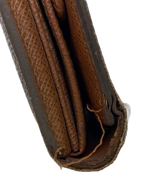 LOUIS VUITTON（ルイ ヴィトン）LOUIS VUITTON (ルイ ヴィトン) LOUIS VUITTON　モノグラム　ポルトトレゾール エテュイパピエ　3つ折り財布 ブラウンの古着・服飾アイテム