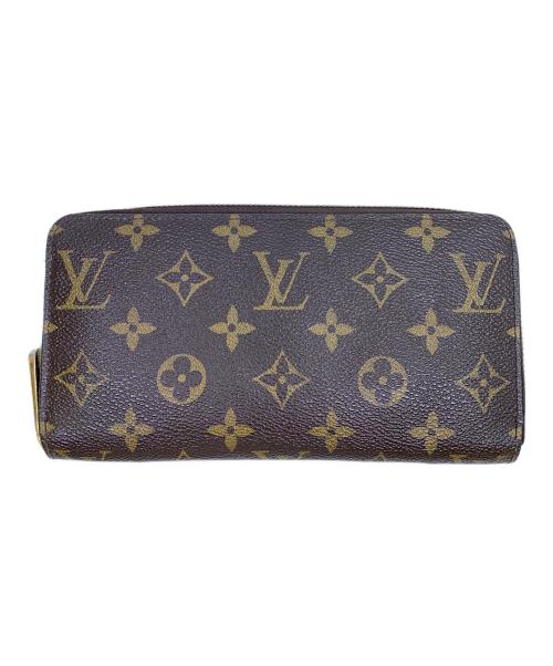 LOUIS VUITTON（ルイ ヴィトン）LOUIS VUITTON (ルイ ヴィトン) LOUIS VUITTON　モノグラム　ジッピー ウォレット　ブラウン　長財布 ブラウンの古着・服飾アイテム
