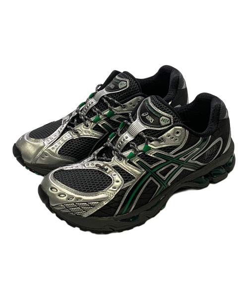 asics（アシックス）asics (アシックス) GELーNIMBUS 10.1 グレー×グリーン サイズ:SIZE 27.5cmの古着・服飾アイテム