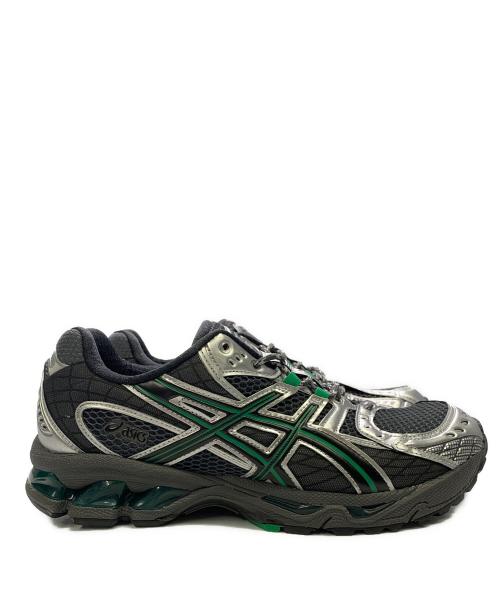 asics（アシックス）asics (アシックス) GELーNIMBUS 10.1 グレー×グリーン サイズ:SIZE 27.5cmの古着・服飾アイテム