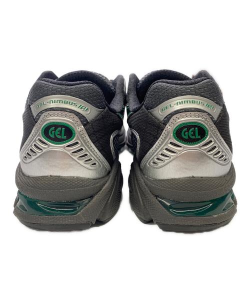 asics（アシックス）asics (アシックス) GELーNIMBUS 10.1 グレー×グリーン サイズ:SIZE 27.5cmの古着・服飾アイテム