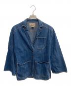 LEVI'Sリーバイス）の古着「LEVI'S　FARMERS Mechanics 推定70s　2Bデニムジャケット」｜ブルー