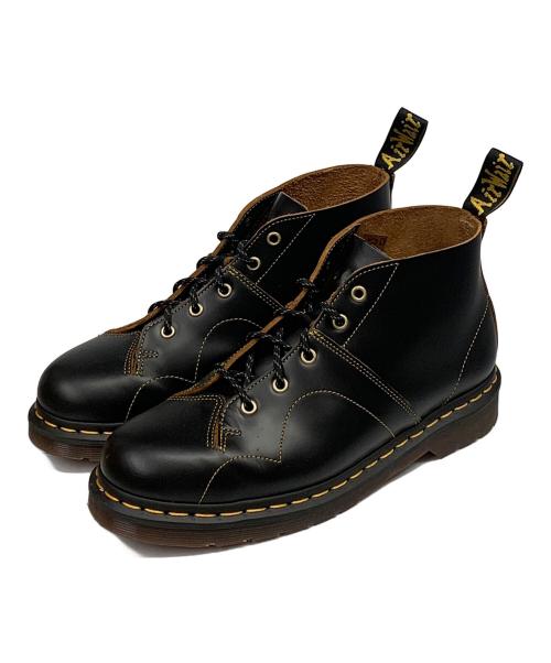 Dr.Martens（ドクターマーチン）Dr.Martens (ドクターマーチン) Dr.Martens ブラック CHURCH モンキーブーツ ブラック サイズ:SIZE US9の古着・服飾アイテム