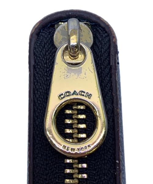 COACH（コーチ）COACH (コーチ) COACH　ブルー　長財布 ブルーの古着・服飾アイテム