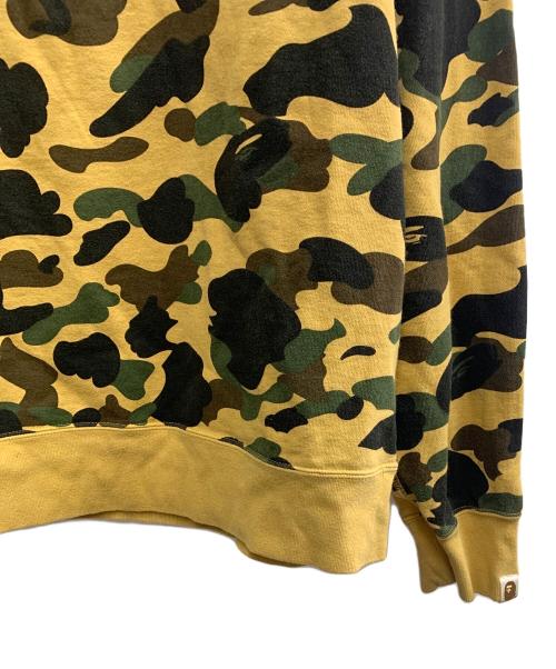 A BATHING APE（アベイシングエイプ）A BATHING APE (アベイシングエイプ) A BATHING APE　カーキ　カモフラージュ柄　スウェット カーキ サイズ:SIZE XLの古着・服飾アイテム