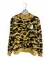A BATHING APE（アベイシングエイプ）の古着「A BATHING APE　カーキ　カモフラージュ柄　スウェット」｜カーキ