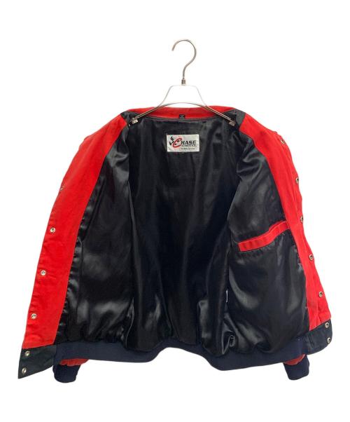 CHASE authentics（チェイスオーセンティック）CHASE authentics (チェイスオーセンティック) CHASE AUTHENTICS　レッド　レーシングジャケット レッド サイズ:SIZE Lの古着・服飾アイテム