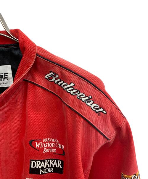 CHASE authentics（チェイスオーセンティック）CHASE authentics (チェイスオーセンティック) CHASE AUTHENTICS　レッド　レーシングジャケット レッド サイズ:SIZE Lの古着・服飾アイテム