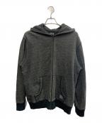 stussyステューシー）の古着「stussy　ジップパーカー」｜ブラック