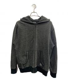 stussy（ステューシー）の古着「stussy　ジップパーカー」｜ブラック