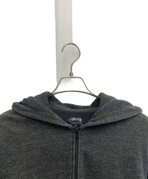 stussy（ステューシー）stussy (ステューシー) stussy　ジップパーカー ブラック サイズ:SIZE Mの古着・服飾アイテム