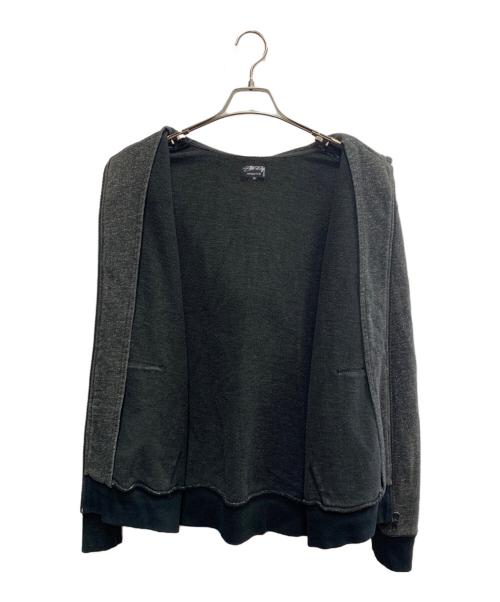 stussy（ステューシー）stussy (ステューシー) stussy　ジップパーカー ブラック サイズ:SIZE Mの古着・服飾アイテム