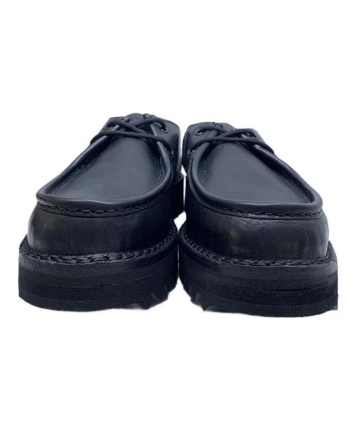VERNACOLO（ベルナーコロ）VERNACOLO (ベルナーコロ) vernacolo　ブラック　SABO MOCCASIN VACCHETTA　サンダル ブラック サイズ:SIZE 41の古着・服飾アイテム