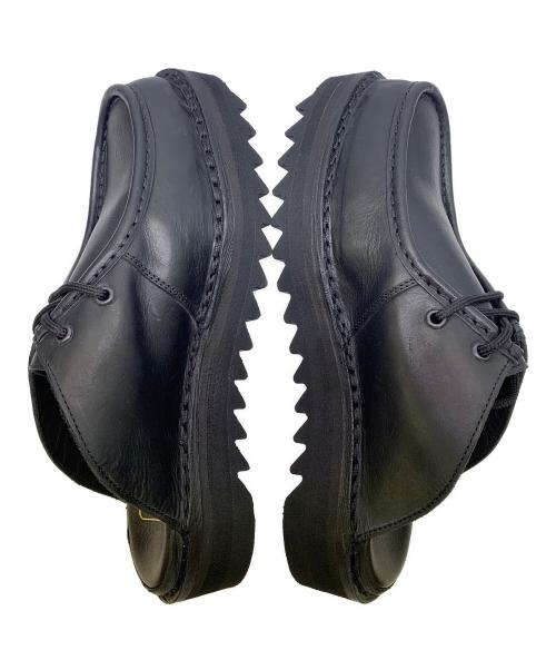 VERNACOLO（ベルナーコロ）VERNACOLO (ベルナーコロ) vernacolo　ブラック　SABO MOCCASIN VACCHETTA　サンダル ブラック サイズ:SIZE 41の古着・服飾アイテム
