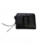 THE MARC JACOBSザマークジェイコブス）の古着「THE MARC JACOBS　スナップショット DTM　2つ折り財布」｜ブラック