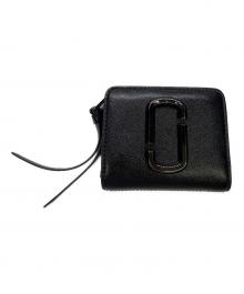 THE MARC JACOBS（ザマークジェイコブス）の古着「THE MARC JACOBS　スナップショット DTM　2つ折り財布」｜ブラック