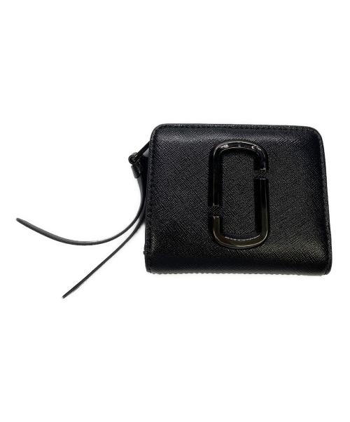 THE MARC JACOBS（ザマークジェイコブス）THE MARC JACOBS (ザマークジェイコブス) THE MARC JACOBS　スナップショット DTM　2つ折り財布 ブラックの古着・服飾アイテム
