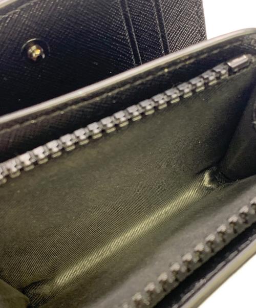 THE MARC JACOBS（ザマークジェイコブス）THE MARC JACOBS (ザマークジェイコブス) THE MARC JACOBS　スナップショット DTM　2つ折り財布 ブラックの古着・服飾アイテム