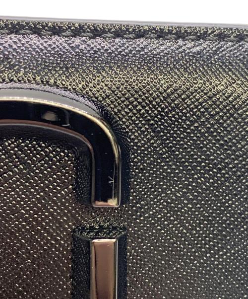 THE MARC JACOBS（ザマークジェイコブス）THE MARC JACOBS (ザマークジェイコブス) THE MARC JACOBS　スナップショット DTM　2つ折り財布 ブラックの古着・服飾アイテム