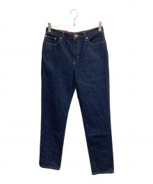 KENZO（ケンゾー）の古着「KENZO　インディゴ　ASAGAO STRAIGHT JEANS　デニムパンツ」｜インディゴ