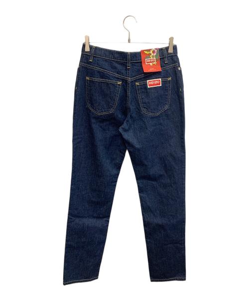 KENZO（ケンゾー）KENZO (ケンゾー) KENZO　インディゴ　ASAGAO STRAIGHT JEANS　デニムパンツ インディゴ サイズ:SIZE 28 未使用品の古着・服飾アイテム