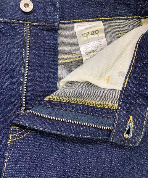 KENZO（ケンゾー）KENZO (ケンゾー) KENZO　インディゴ　ASAGAO STRAIGHT JEANS　デニムパンツ インディゴ サイズ:SIZE 28 未使用品の古着・服飾アイテム