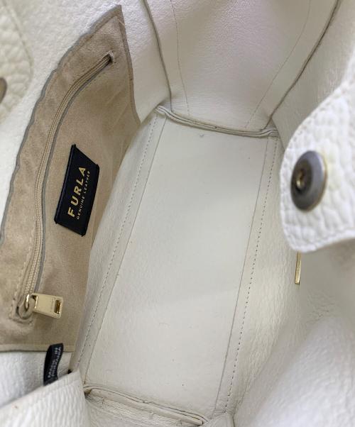 FURLA（フルラ）FURLA (フルラ) FURLA　ホワイト　2WAYバッグ ホワイトの古着・服飾アイテム
