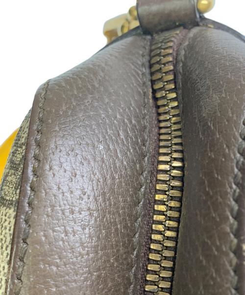 GUCCI（グッチ）GUCCI (グッチ) GUCCI　GGスプリーム　グレー×ブラウン　ショルダーバッグ グレー×ブラウンの古着・服飾アイテム