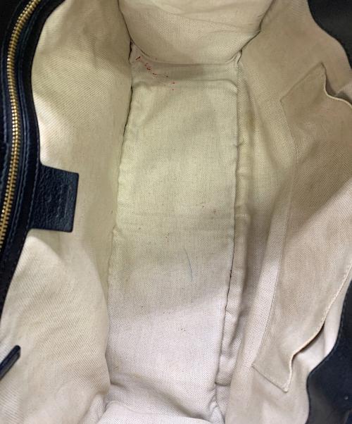 GUCCI（グッチ）GUCCI (グッチ) GUCCI　ホースビット　ブラック　トートバッグ ブラックの古着・服飾アイテム