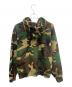 SUPREME (シュプリーム) Supreme　グリーン　カモフラージュ柄　Logo Zip Up Hooded Sweatshirt　ジップパーカー グリーン サイズ:SIZE L：32000円