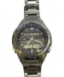 CASIO（カシオ）の古着「wave ceptor　デジアナウォッチ」｜ブラック