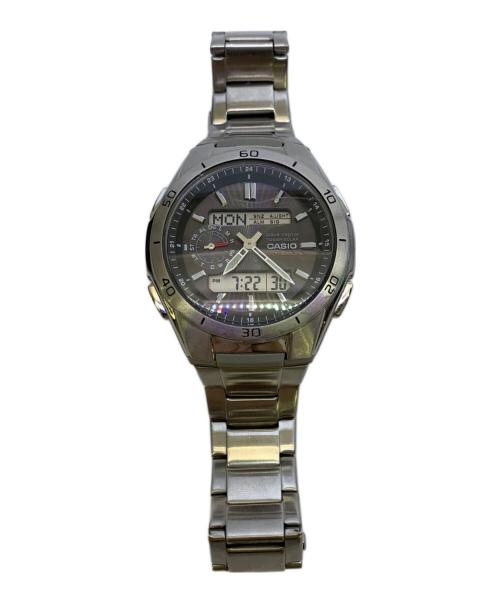 CASIO（カシオ）CASIO (カシオ) wave ceptor　デジアナウォッチ ブラックの古着・服飾アイテム