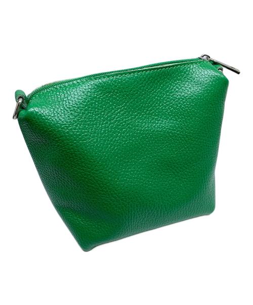AULENTTI（オウレンティ）AULENTTI (オウレンティ) AULENTTI　グリーン　2WAYバッグ グリーンの古着・服飾アイテム