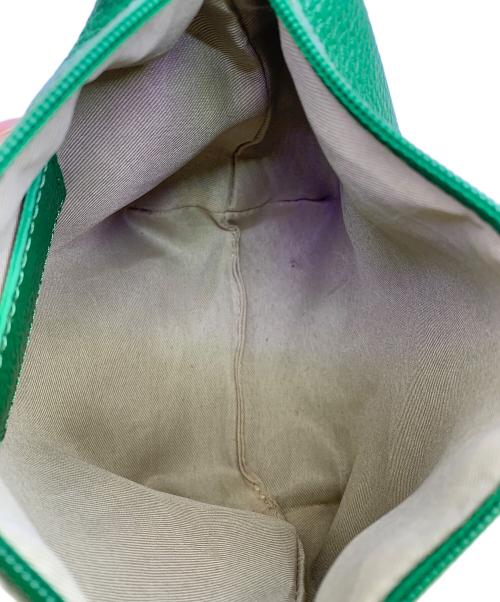 AULENTTI（オウレンティ）AULENTTI (オウレンティ) AULENTTI　グリーン　2WAYバッグ グリーンの古着・服飾アイテム