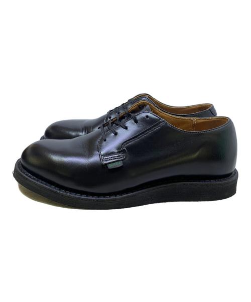 RED WING（レッドウィング）RED WING (レッドウィング) RED WING　ブラック　ポストマンシューズ ブラック サイズ:SIZE 25.5cmの古着・服飾アイテム